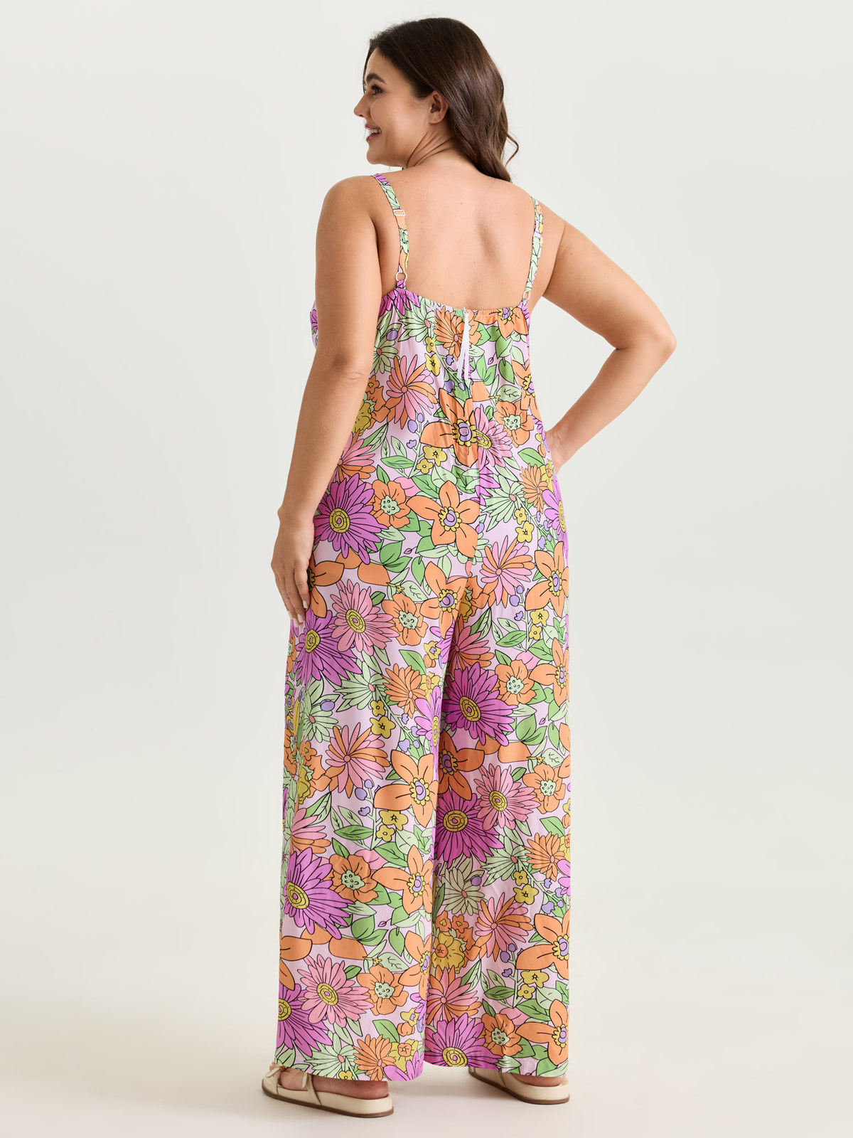 Colorful Stretch Jumpsuit with Custom Fit