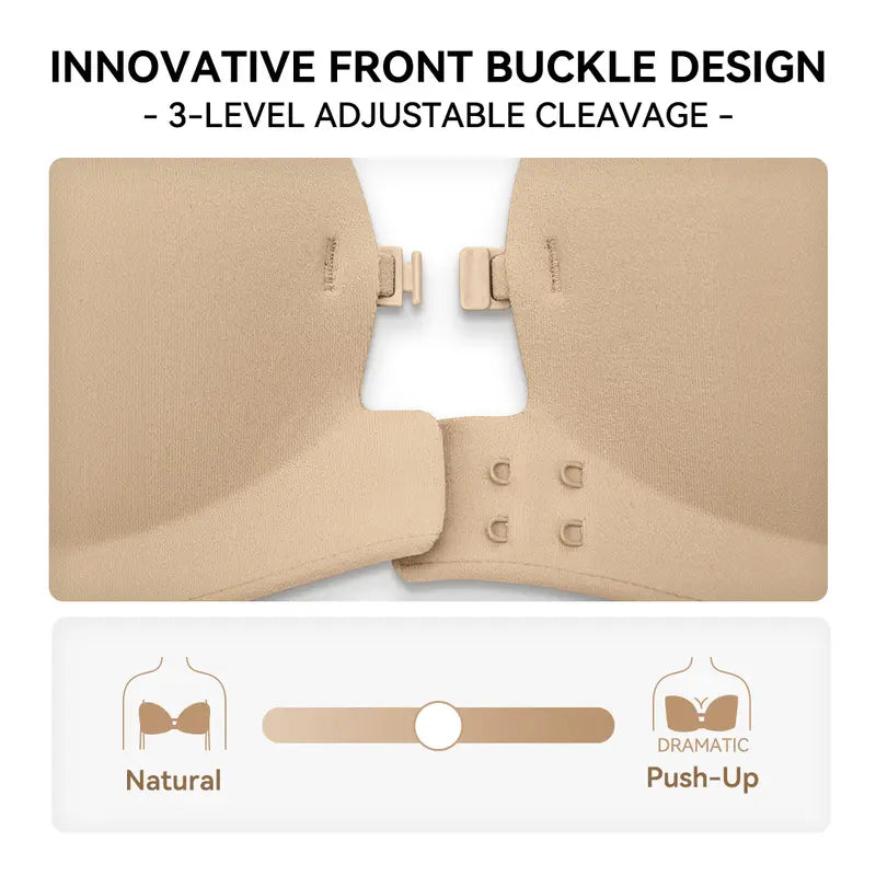 Womens Strapless  Push Up & Lift Bra