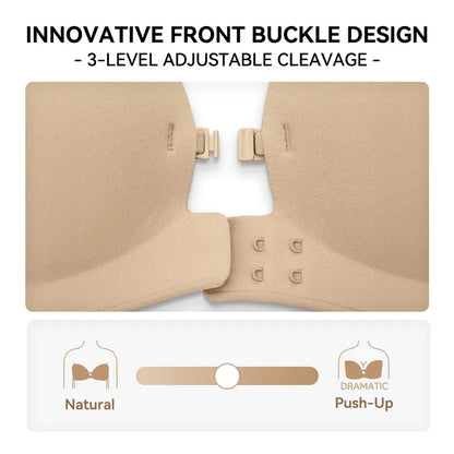Womens Strapless  Push Up & Lift Bra