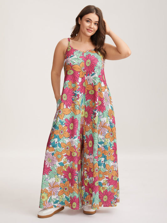 Colorful Stretch Jumpsuit with Custom Fit