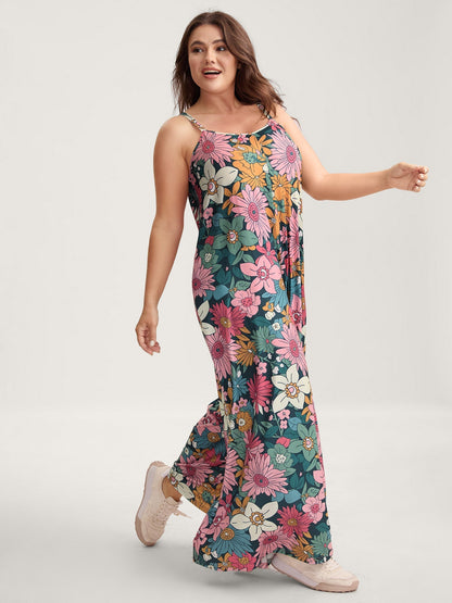 Colorful Stretch Jumpsuit with Custom Fit
