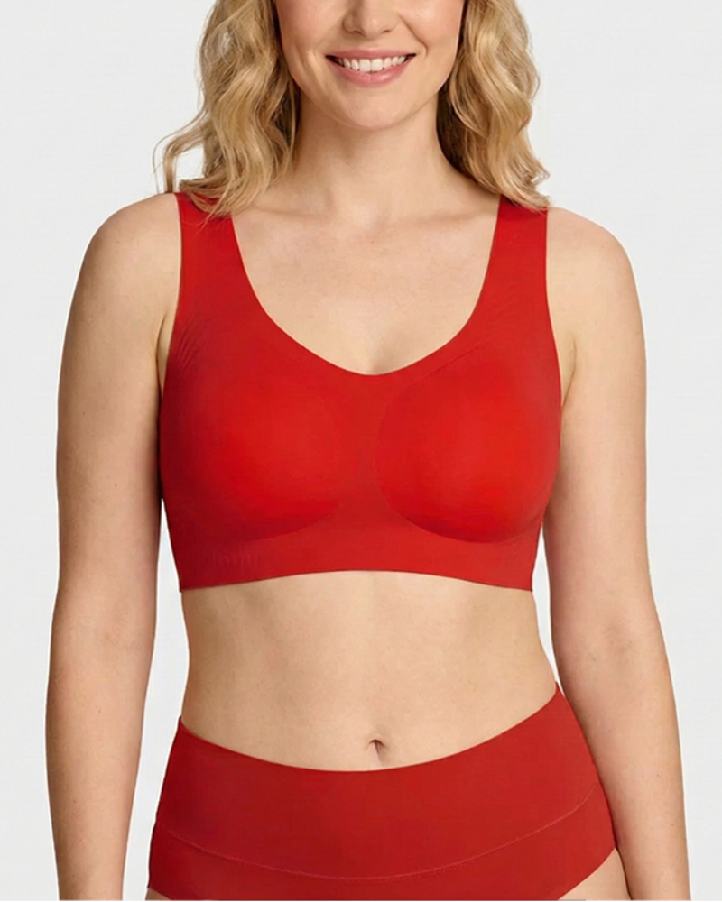 Lifting Wire-Free Antibacterial Jelly Bra