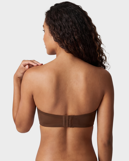 Strapless Mesh Bra with Underwire Lift and Sculpting Fit