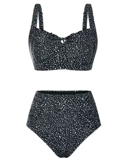 Women’s 2026 High-Waisted Tummy Control Bikini Set