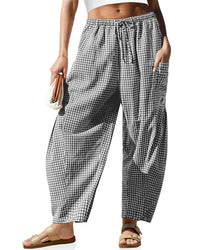 Black White Plaid