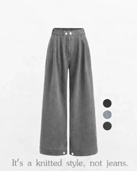 Knitted grey