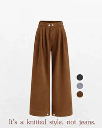 Knitted brown