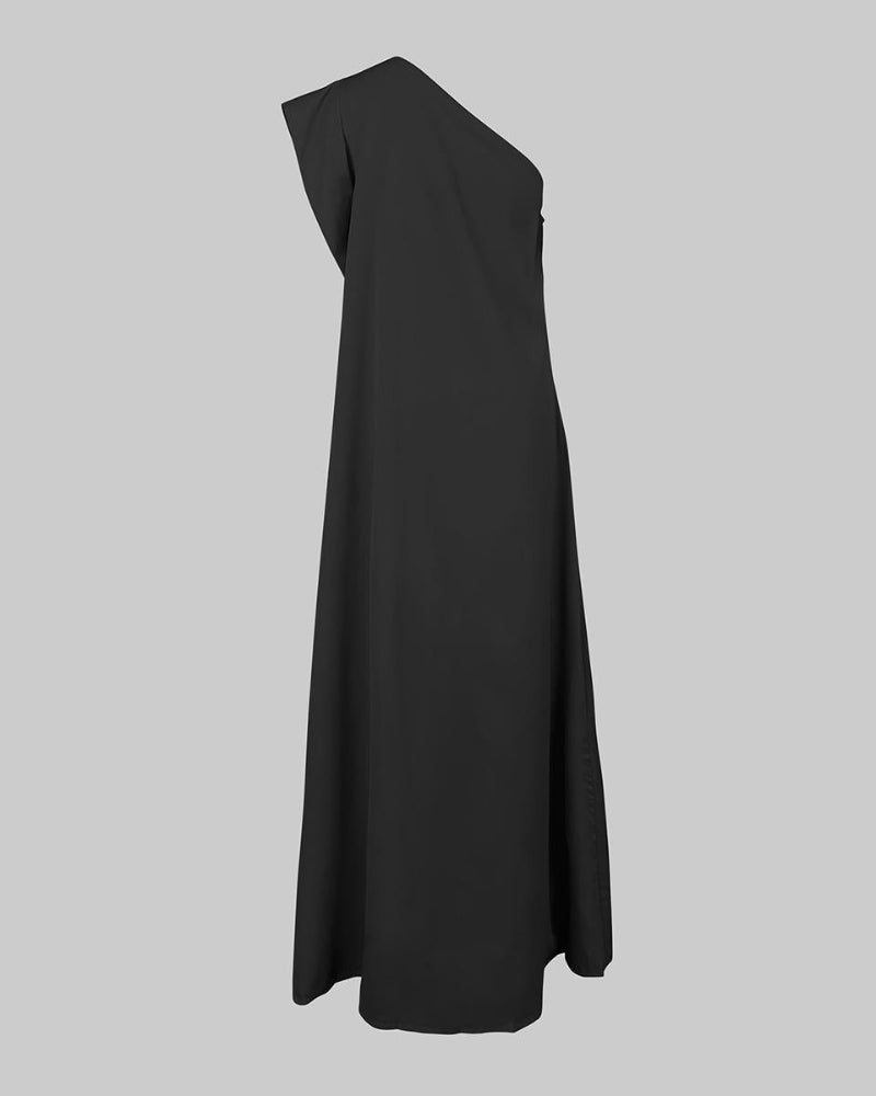 Women’s One-Shoulder Maxi Dress