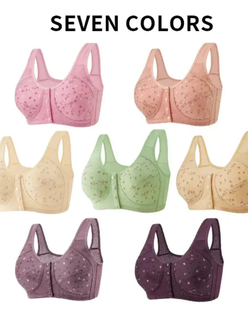Wireless Front Closure Lace Bras, Light Support, Size Up