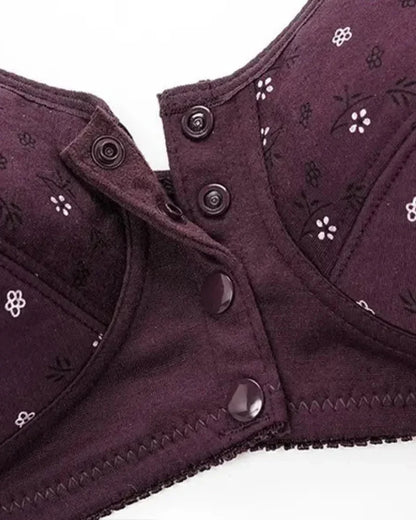 Wireless Front Closure Lace Bras, Light Support, Size Up