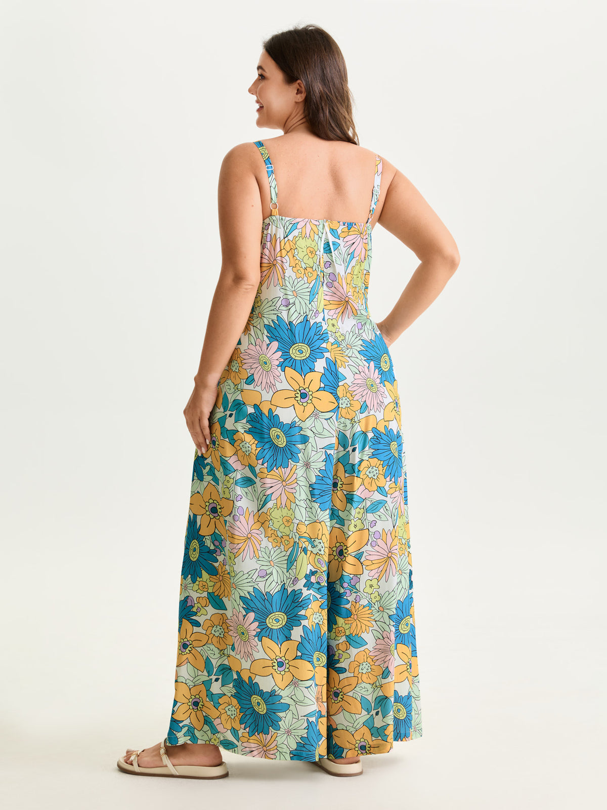 Colorful Stretch Jumpsuit with Custom Fit