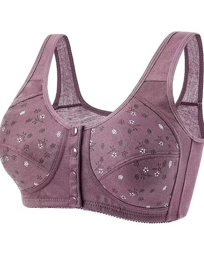 Wireless Front Closure Lace Bras, Light Support, Size Up