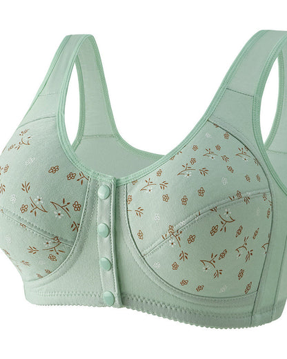 Wireless Front Closure Lace Bras, Light Support, Size Up