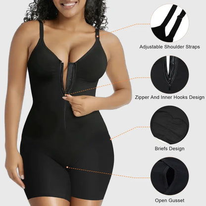 SculptZip™ Tummy Control Bodysuit