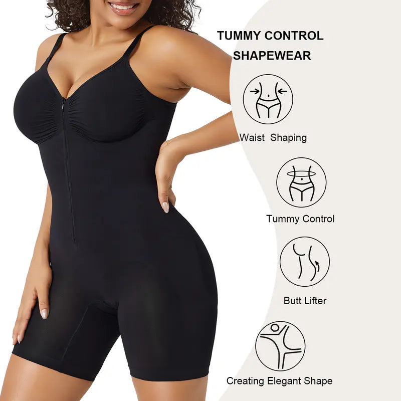 SculptZip™ Tummy Control Bodysuit