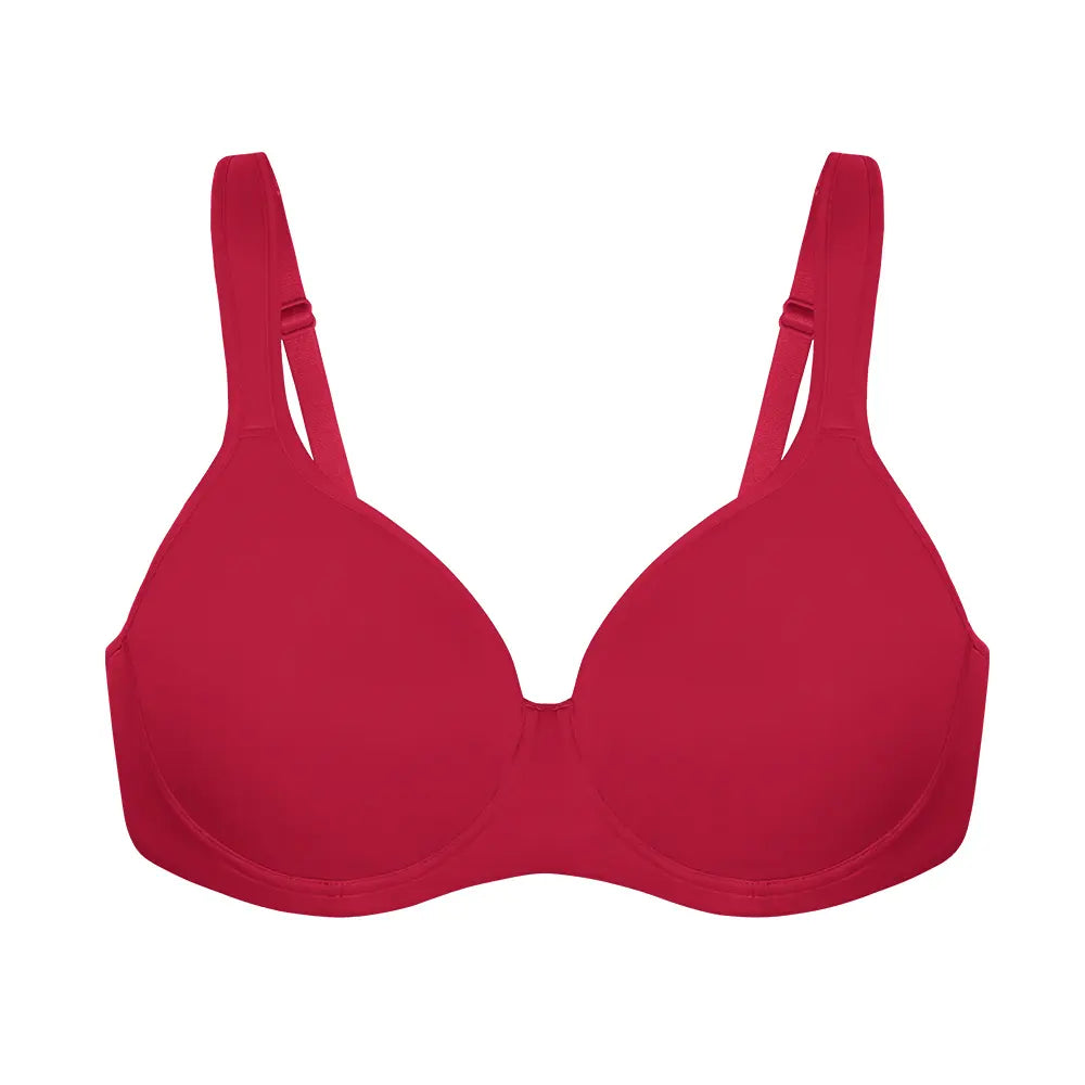 Soft Plus Size Full Coverage Unlined Minimizer Bra
