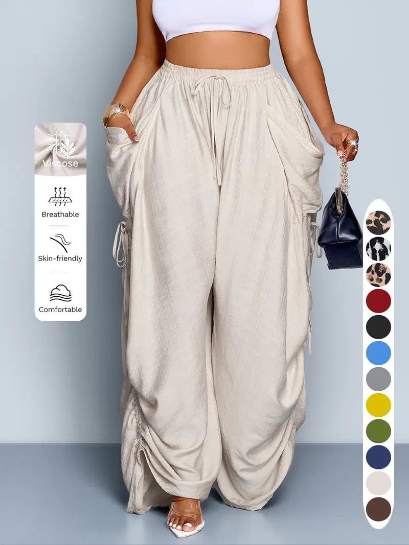 Women's Loose-Fit Wide Leg Pants