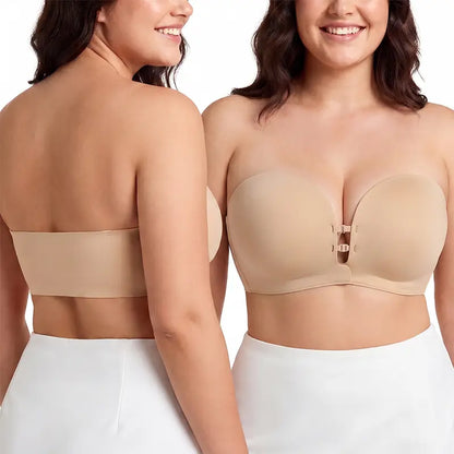 Womens Strapless  Push Up & Lift Bra