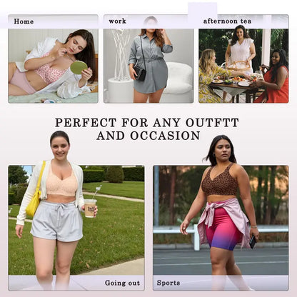 Women Wire-free Jelly Bra